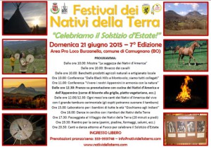 FESTIVAL DEI NATIVI DELLA TERRA @ Camugnano | Burzanella | Emilia-Romagna | Italia